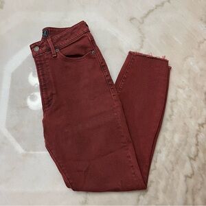 Abercrombie simone high rise ankle jeans 25 0 short